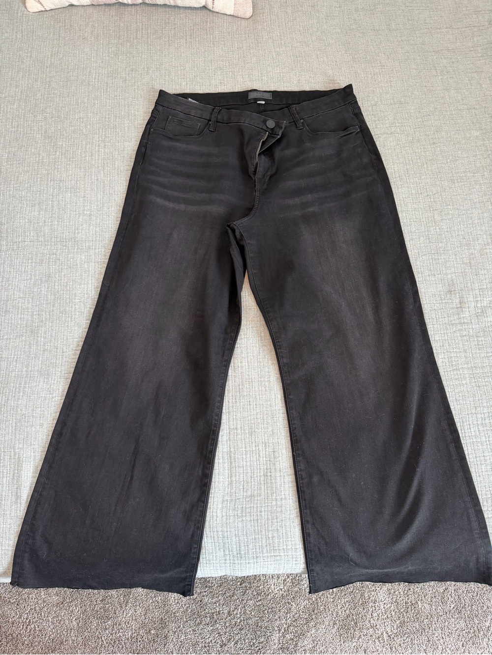 Kut from the Kloth Black Wide Leg Jeans
